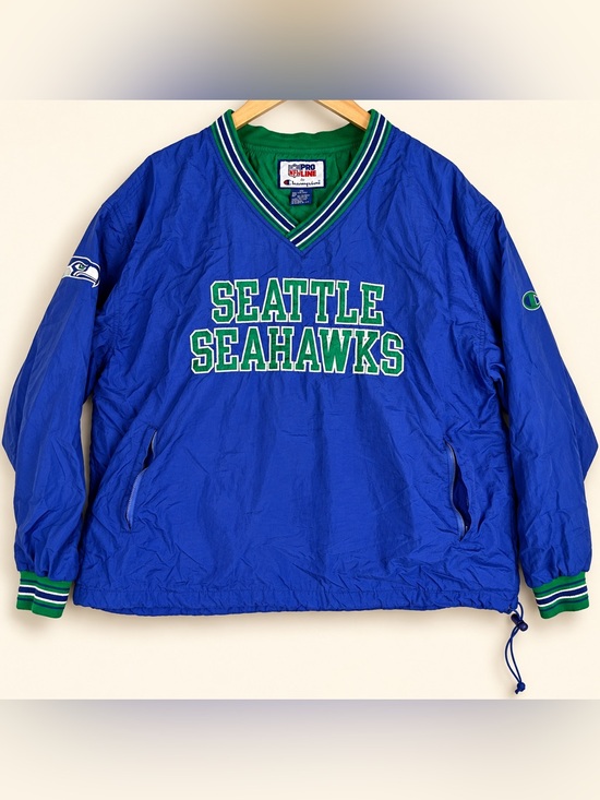 Champion Other - 93-94's Seattle SEAHAWKS Vintage/ NFL Football Pro Line Windbreaker CHAMPION 2XL